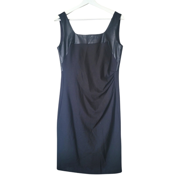 NWT Kenneth Cole Valentina Black Sheath Dress Size 4 - Picture 3 of 11